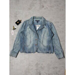 Y2k Baccini Denim Jacket